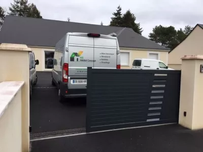 Portail aluminium coulissant 41700 Contres